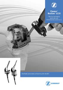 NexGen® LCCK Técnica Quirúrgica para uso con Instrumental LCCK 4 en 1 Zimmer®